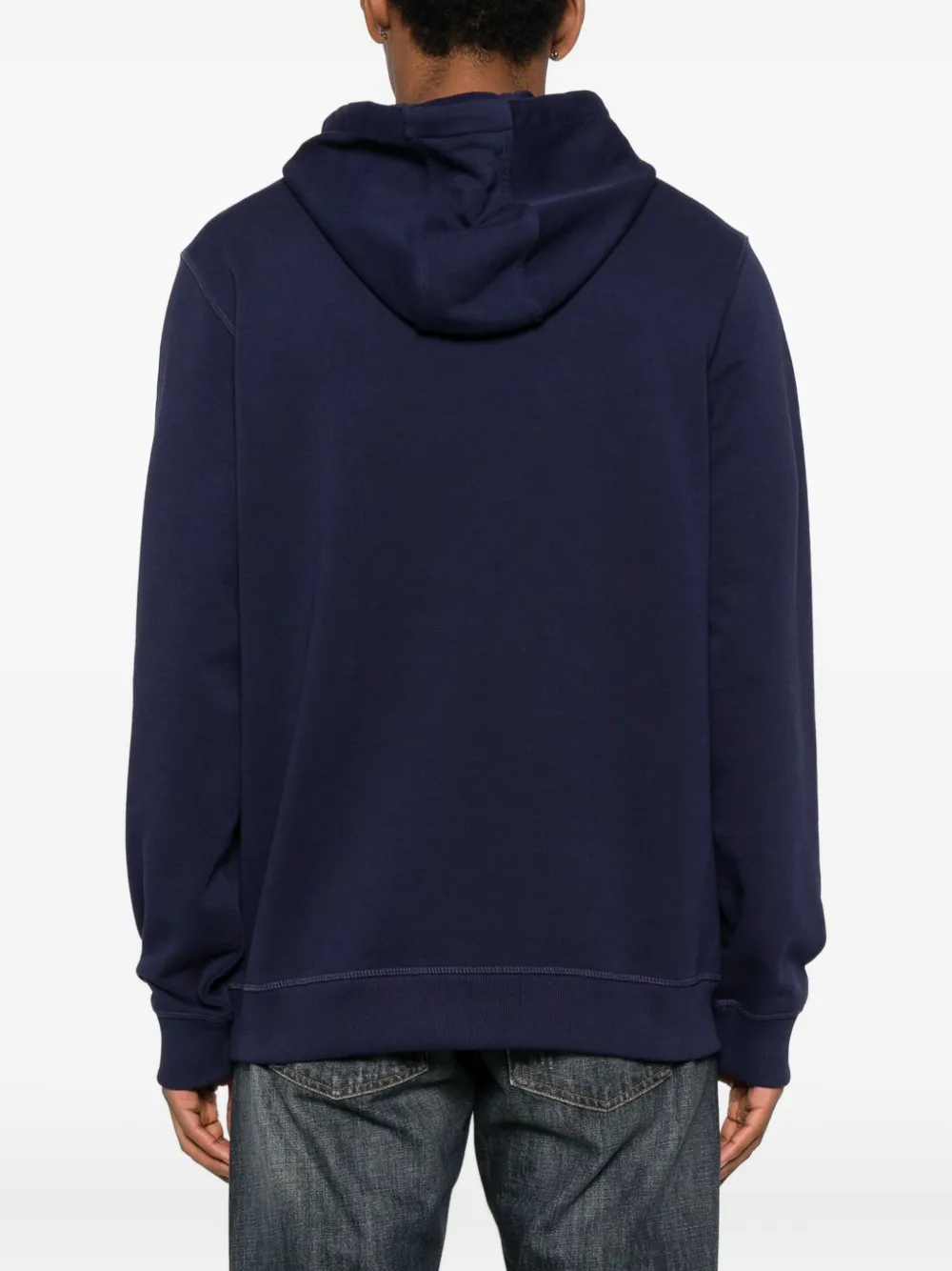 HUGO Hoodie met geborduurd logo Blauw