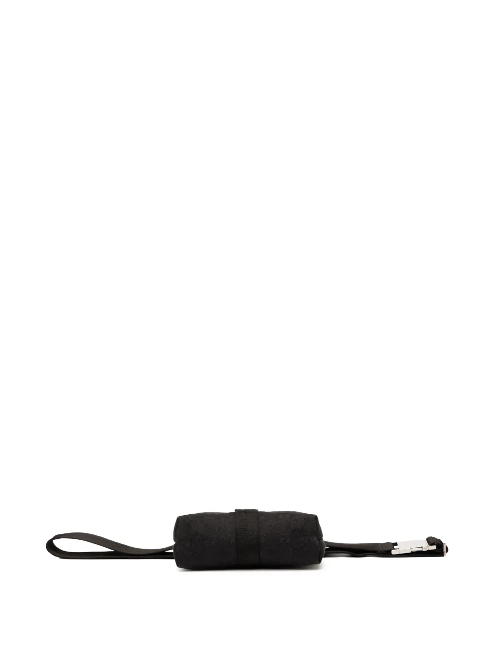 Pre-owned Gucci 2000-2015 Gg Canvas Belt Bag In Black