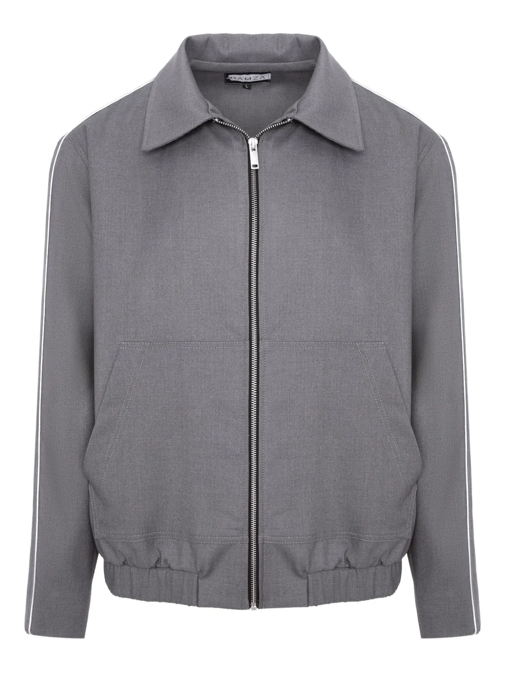 HAMZA Rud zipped jacket | gris | Image 1
