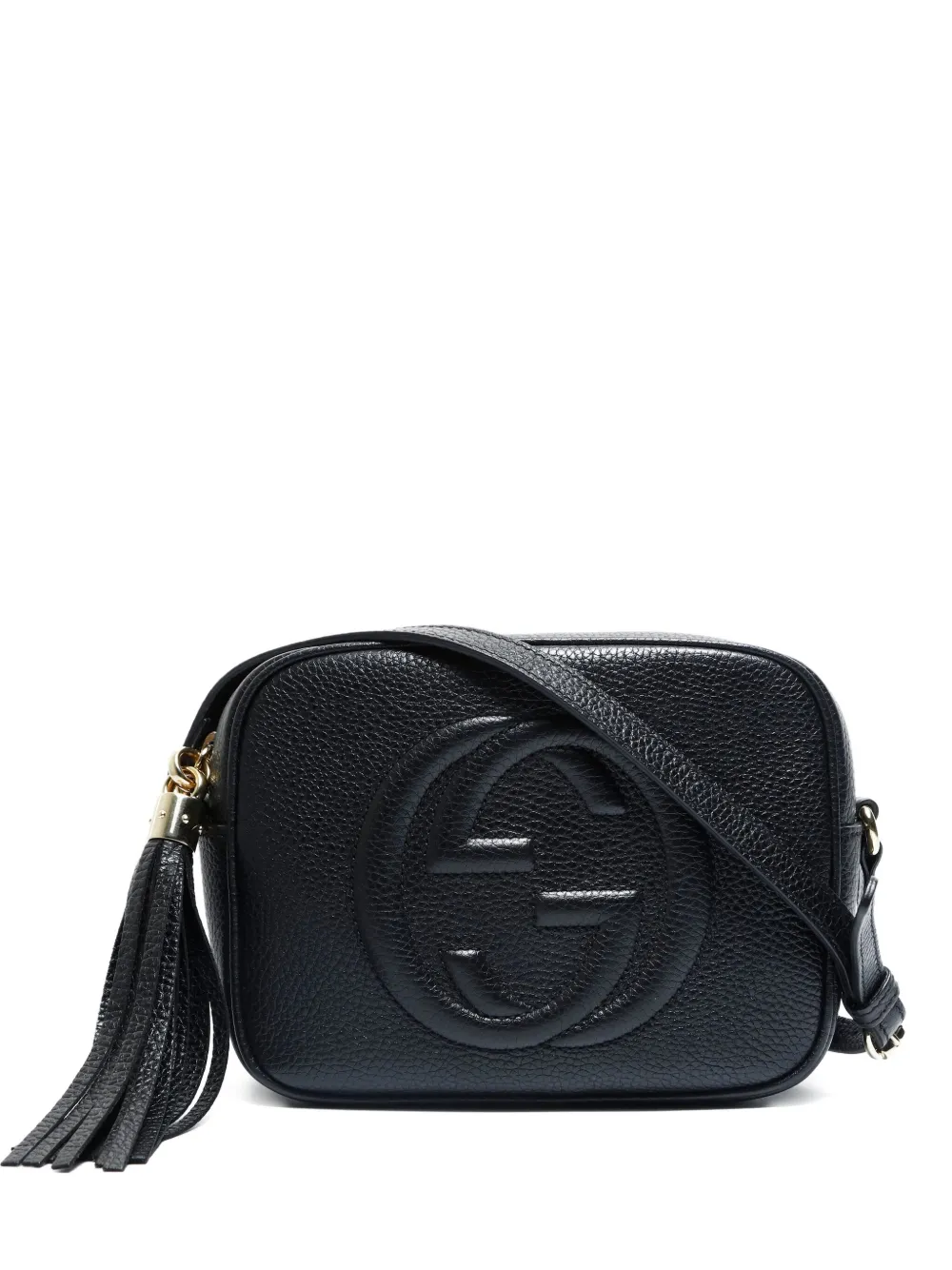 Gucci Pre-Owned 2016-2025 ソーホー ショルダーバッグ - ブラック Gucci Pre-Owned 2016-2025 ソーホー ショルダーバッグ - ブラック