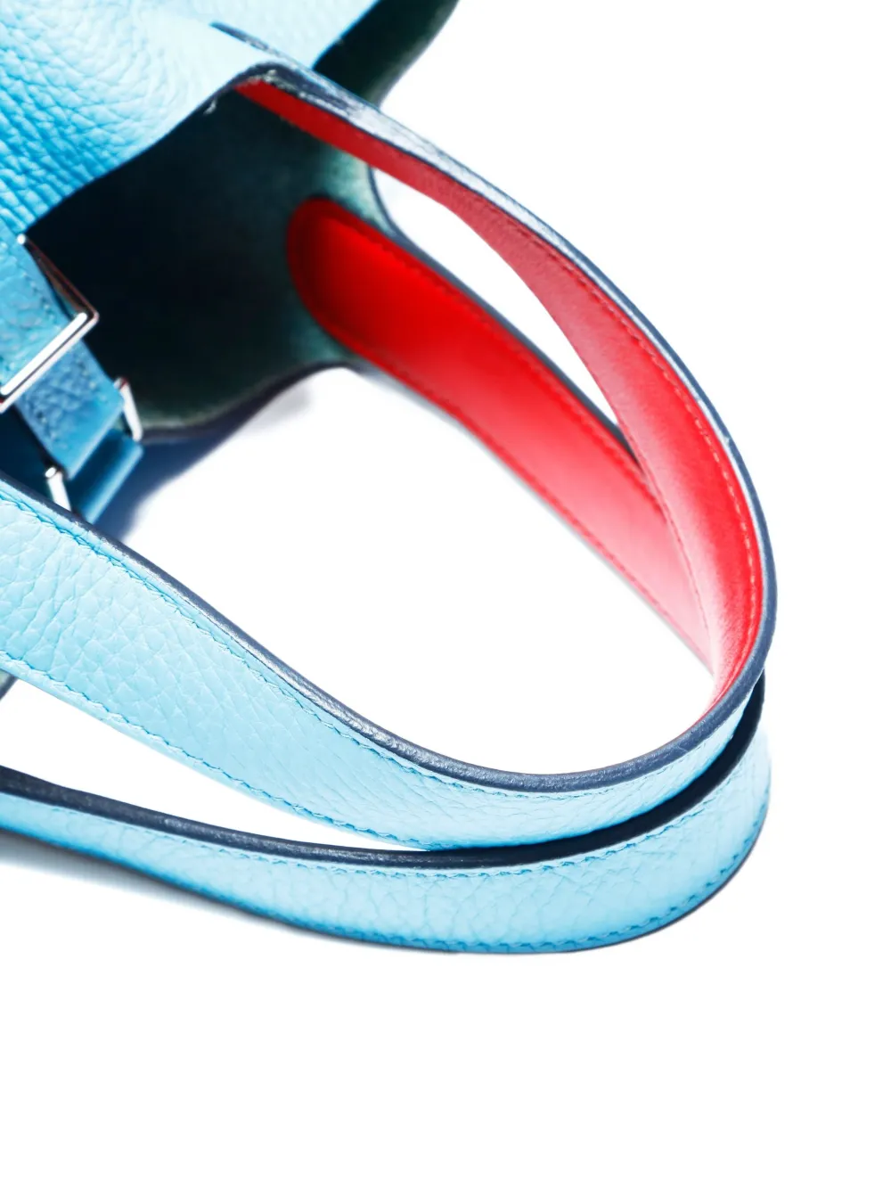 Pre-owned Hermes 2019 Picotin Pm Tote Bag In Blue