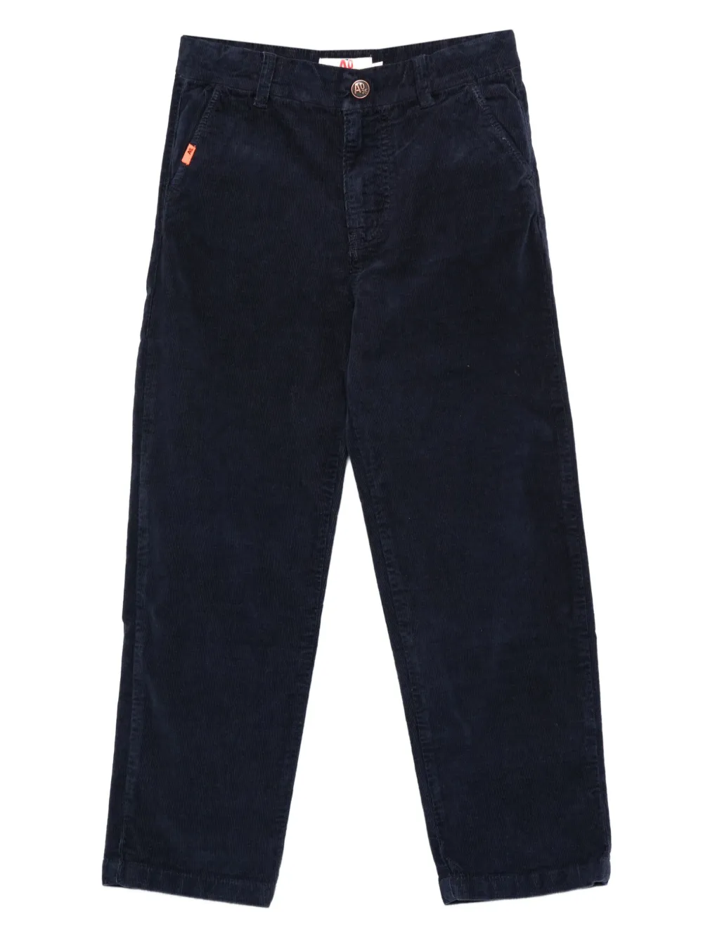 American Outfitters Mike Corduroy Trousers In Black