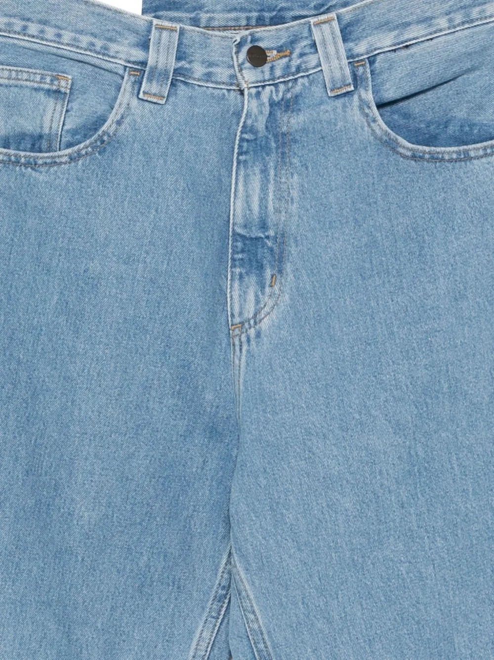 Carhartt WIP Jeans met ritssluiting Blauw