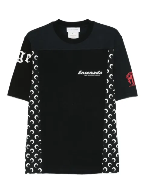 Marine Serre T-shirt med grafisk tryk