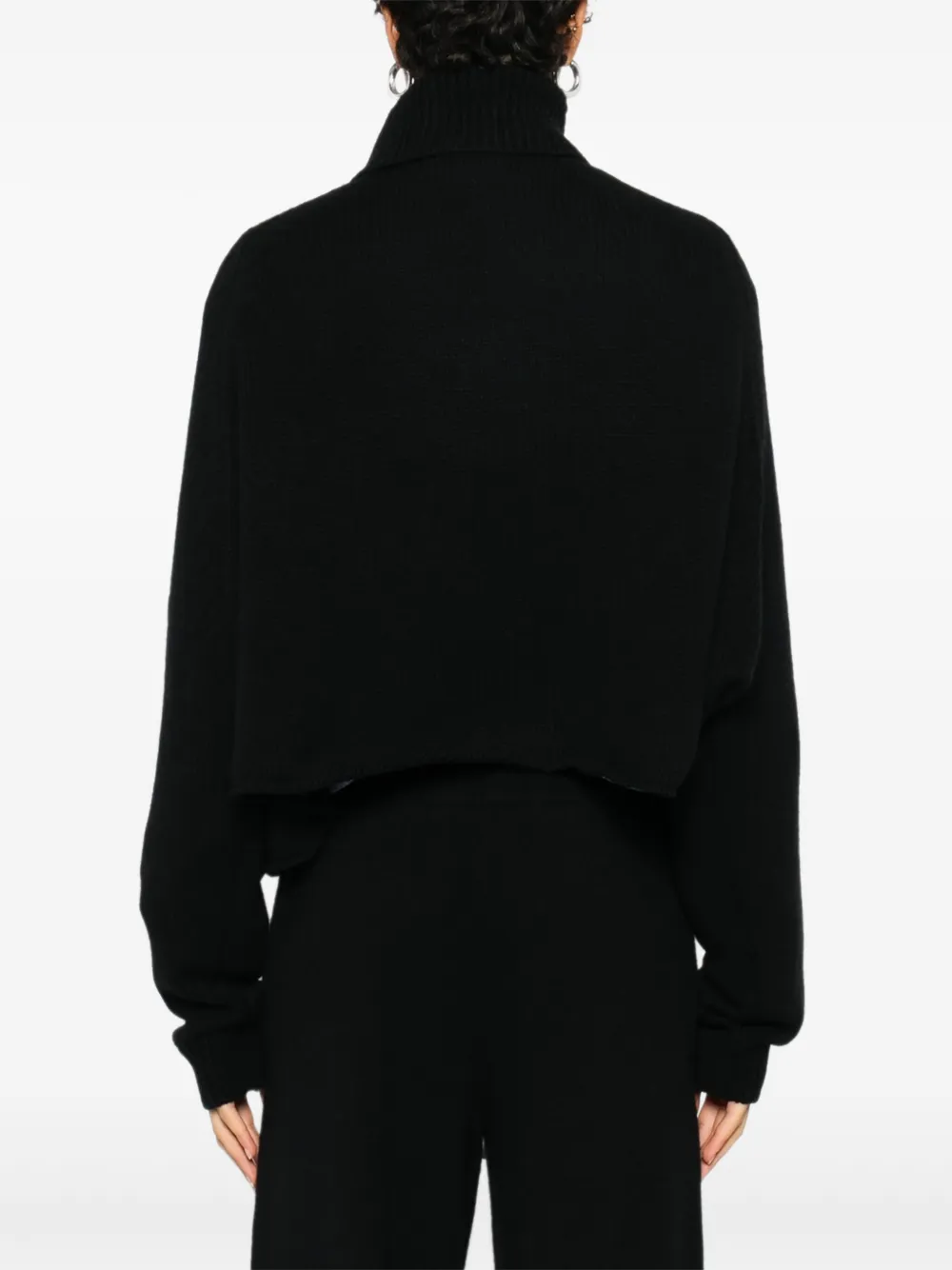 Lisa Yang Cathie Roll-neck Sweater In Black