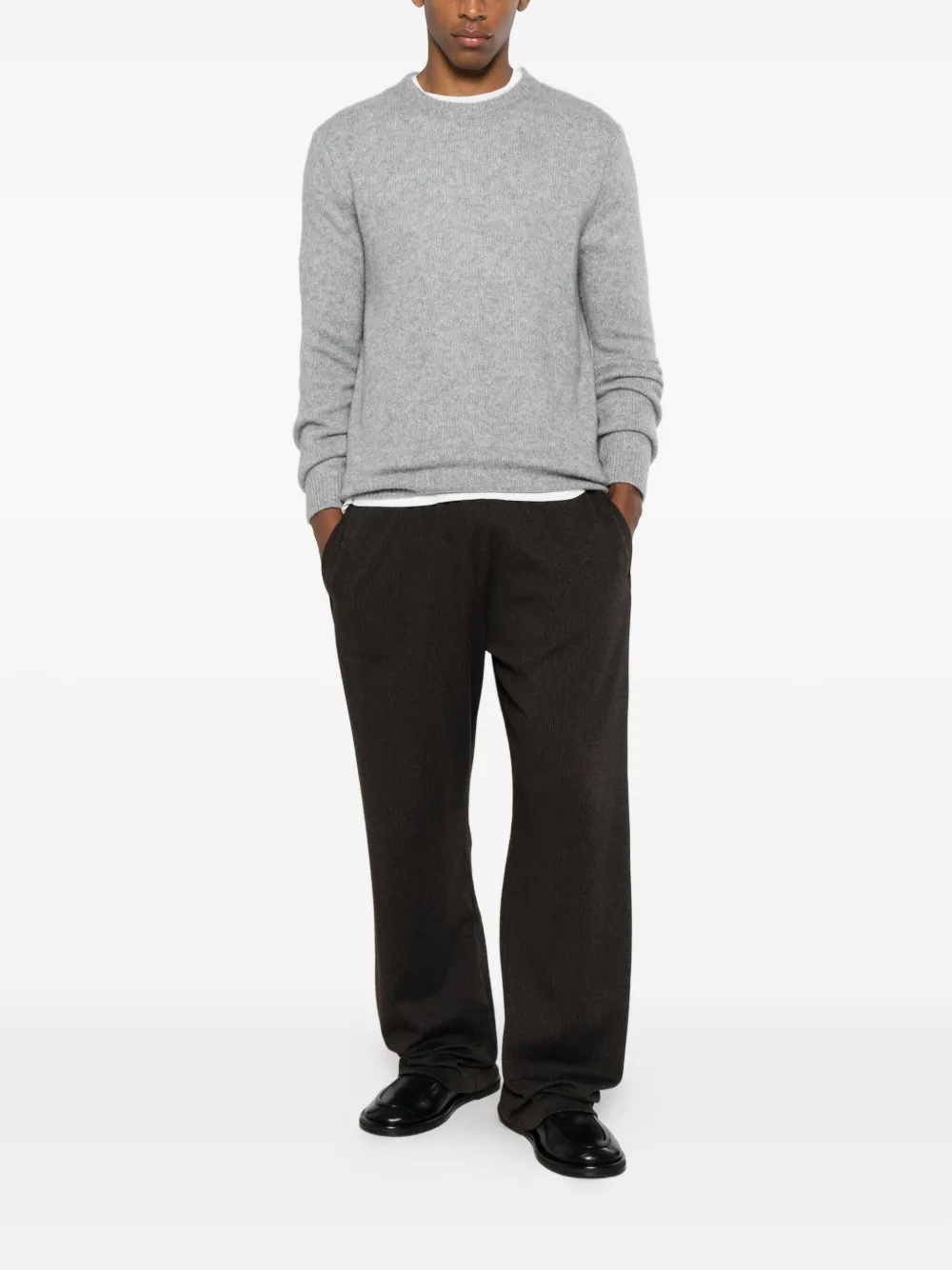 Lisa Yang Baxter crew-neck sweater - Grijs