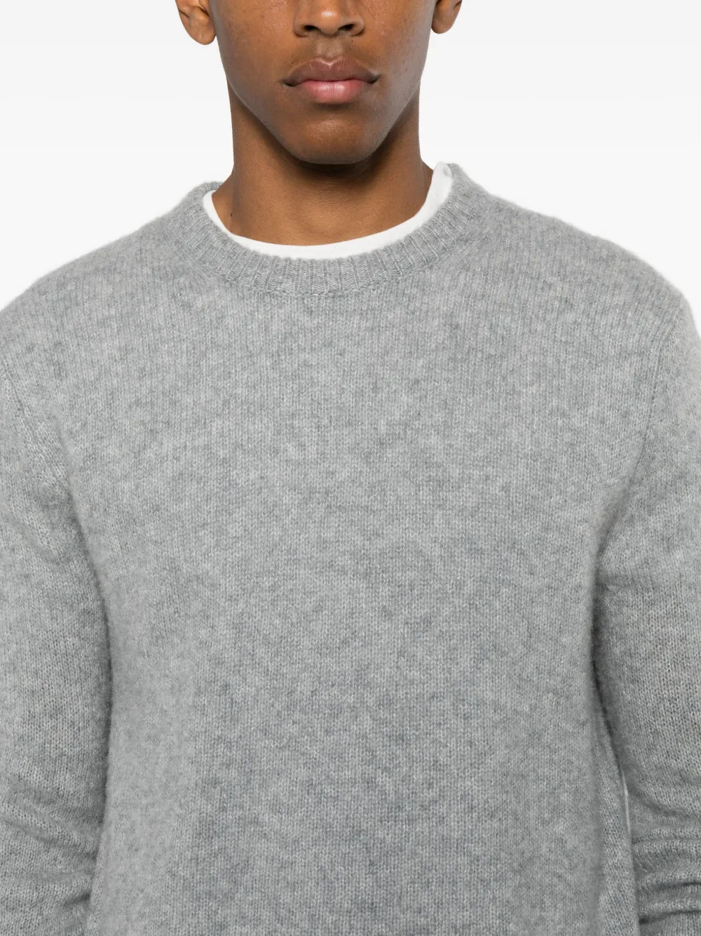 Lisa Yang Baxter Crew-neck Sweater In Gray