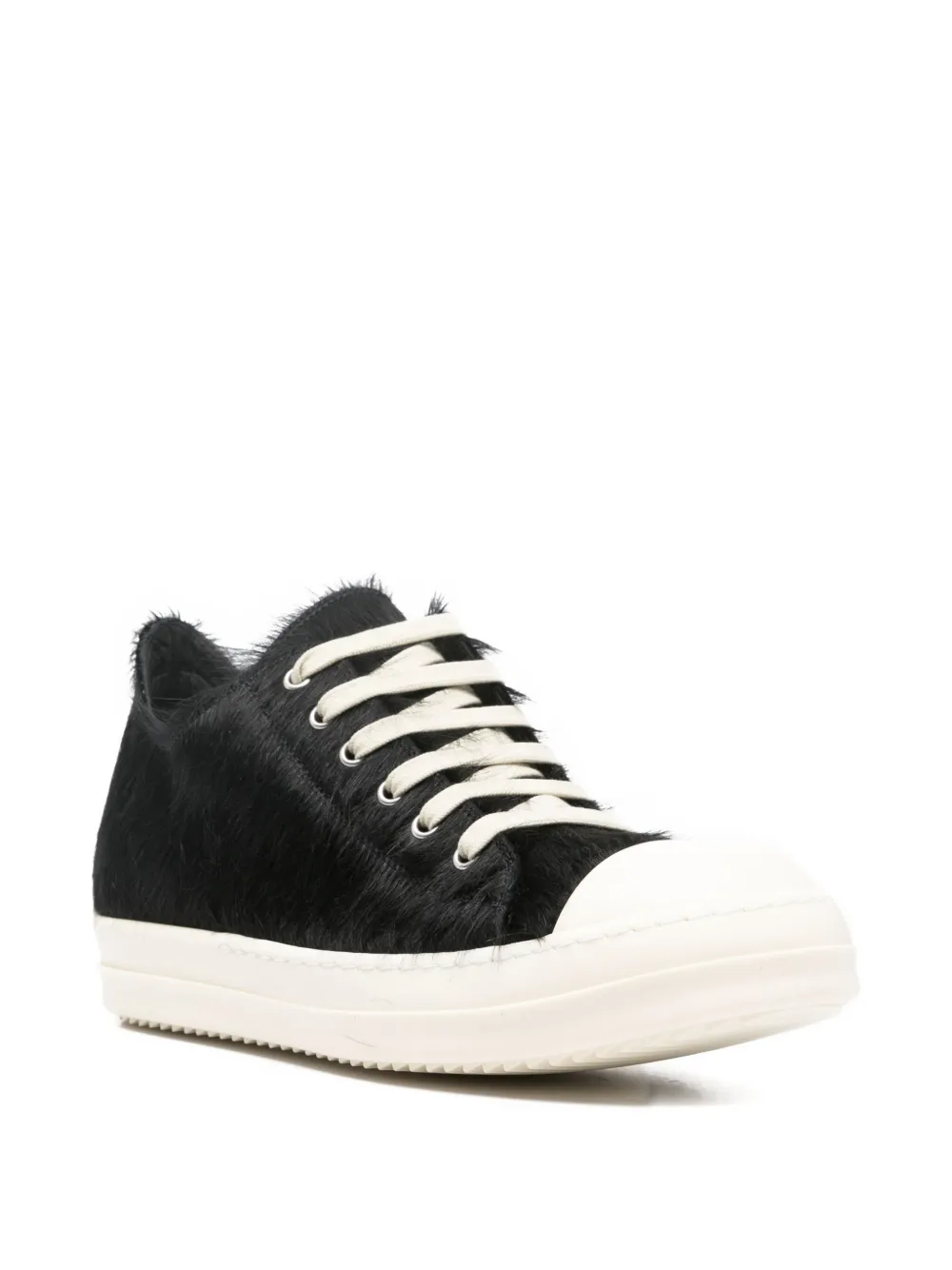 Rick Owens fur low sneakers | High-Tops | Image 2