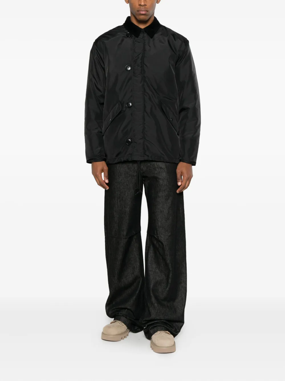 Alpha Industries  ECW 1978 corduroy-collar impermeable jacket | Down Jackets | Image 2