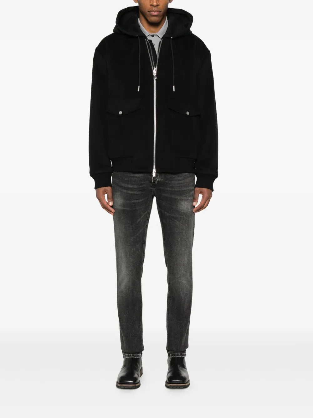 Moose Knuckles 连帽拉链夹克 | 飞行员夹克 | Image 2