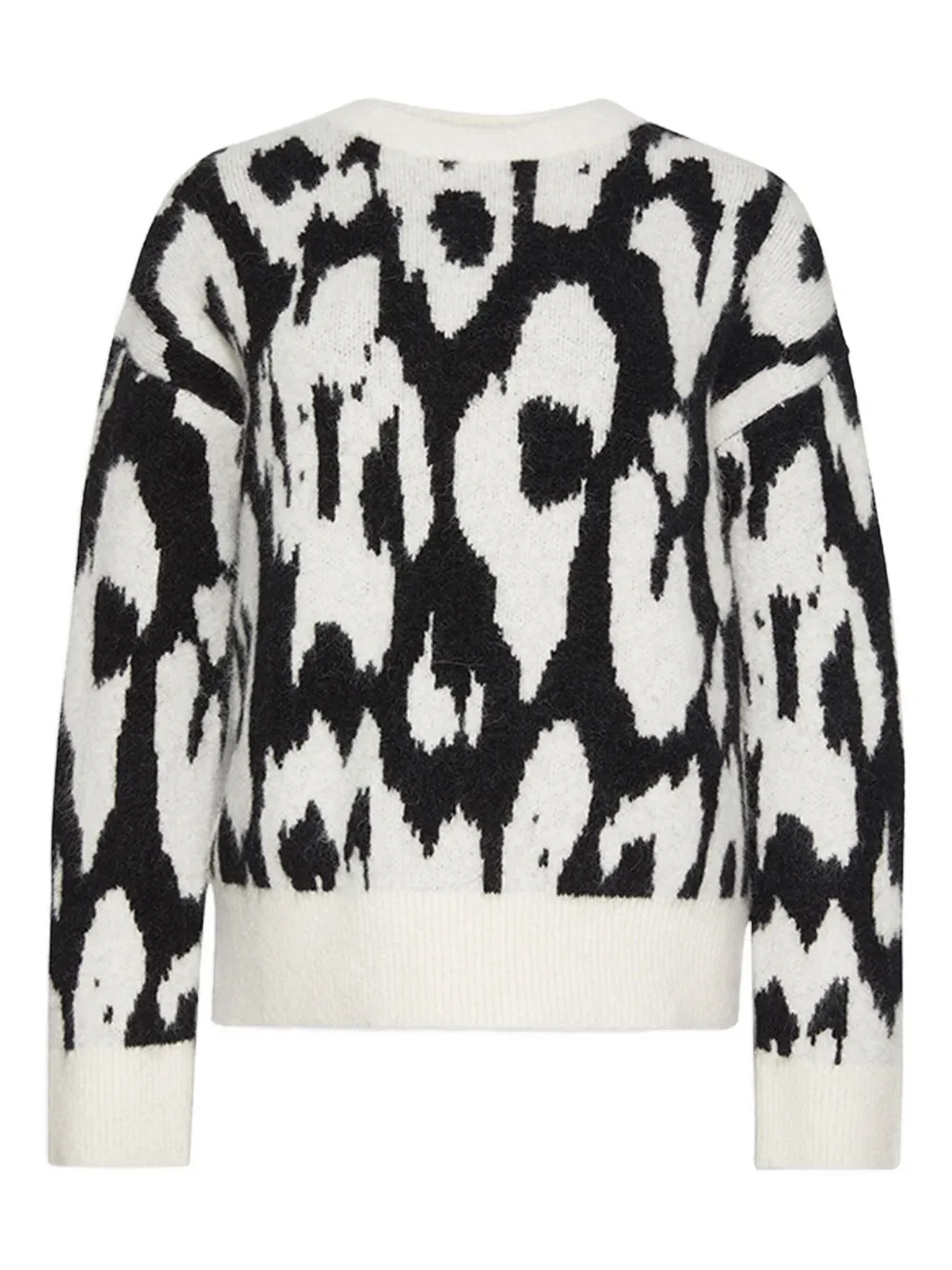 Calvin Klein patterned sweater | White | Image 1