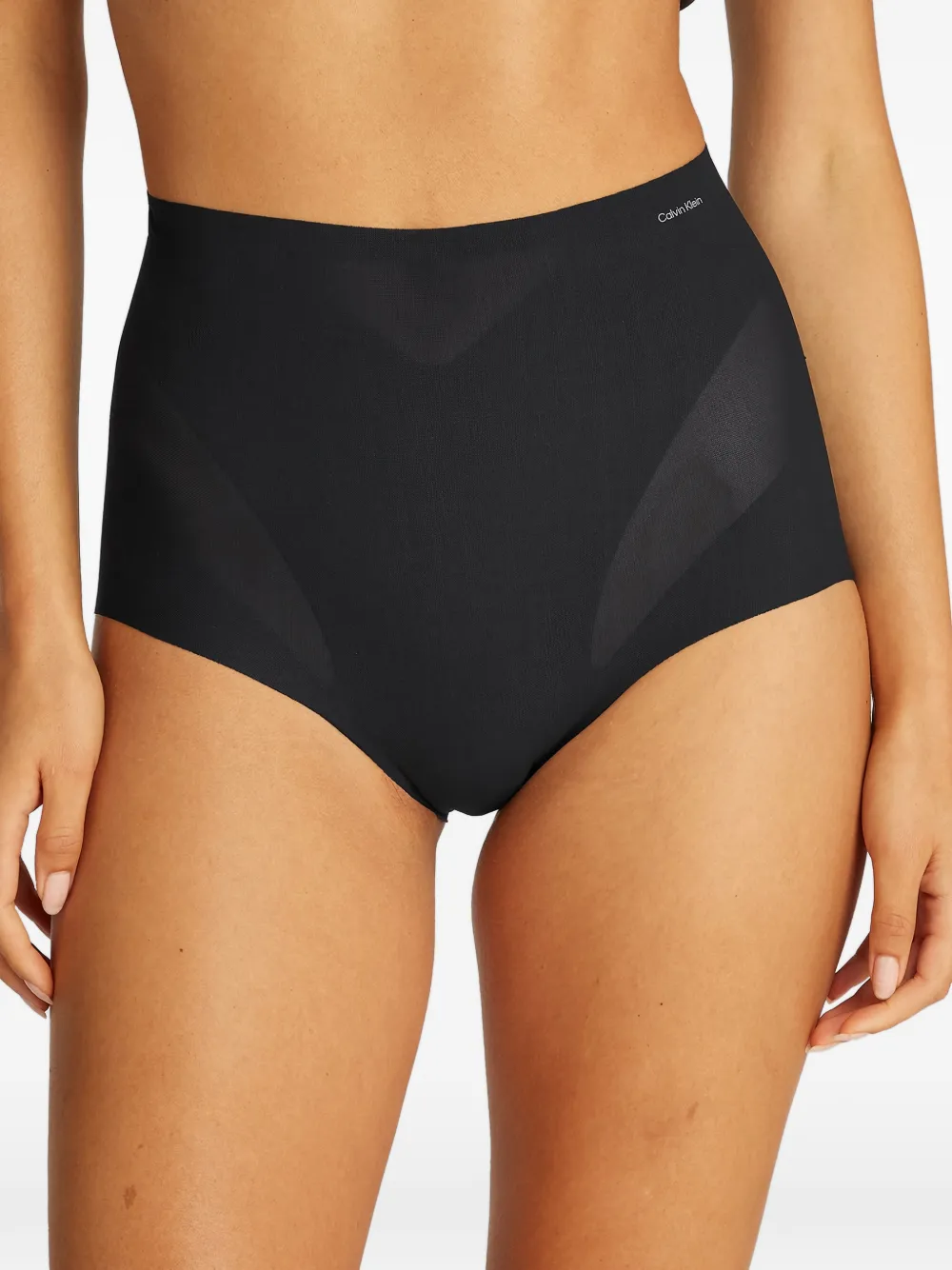 Calvin Klein Underwear Mesh slip - Zwart