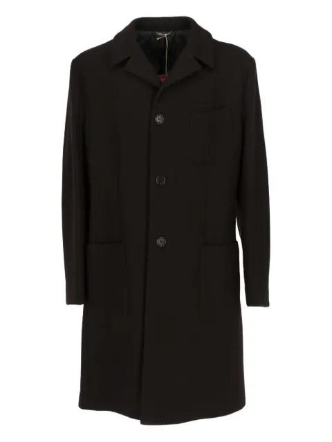 Romeo Gigli Pre-Owned abrigo a rayas con botones 1990