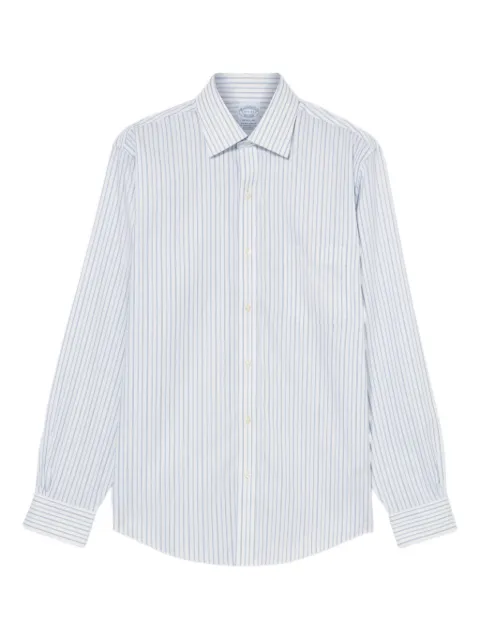 Brooks Brothers ainsley-collar striped shirt