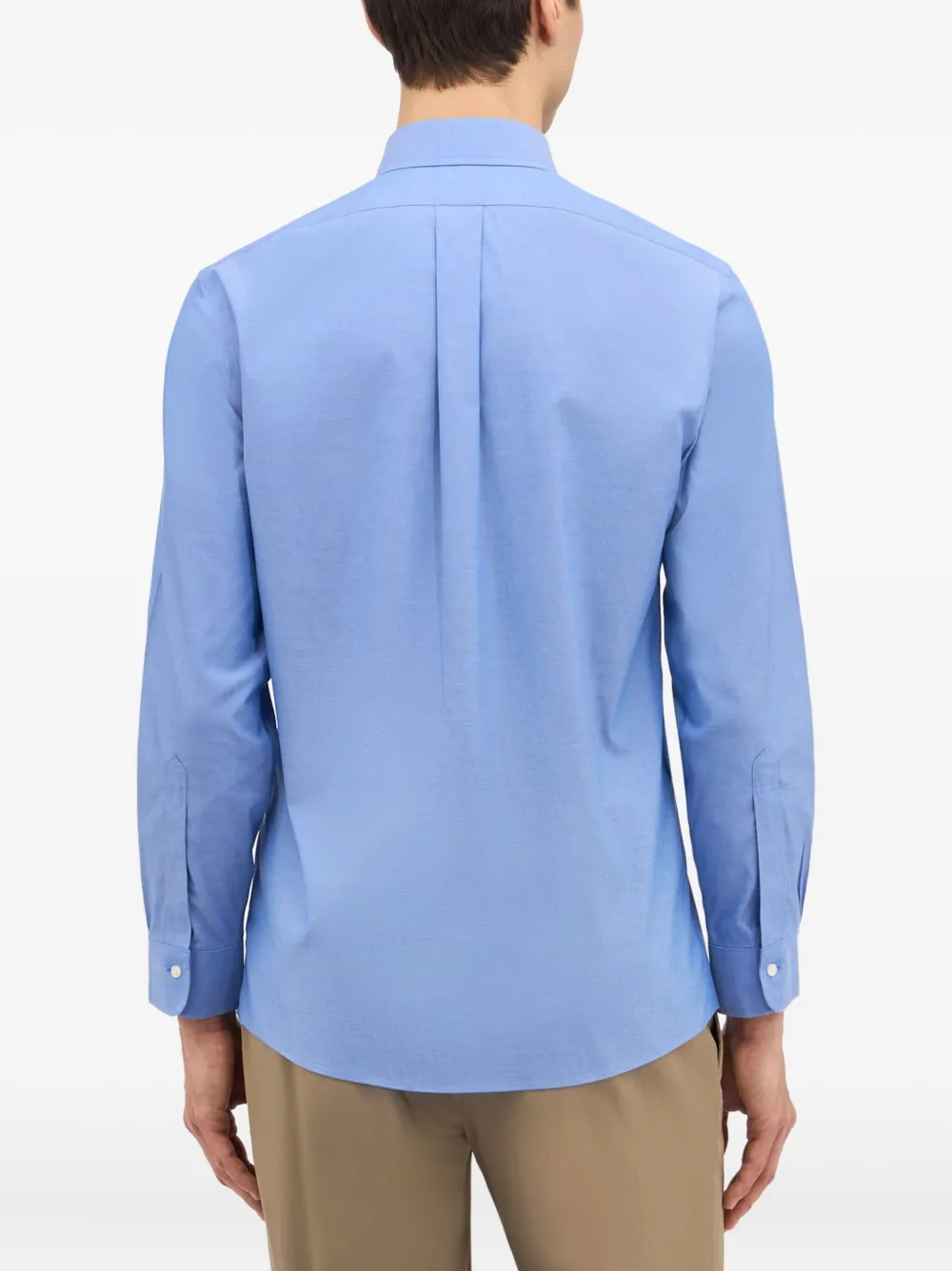 Brooks Brothers Overhemd met gespreide kraag Blauw