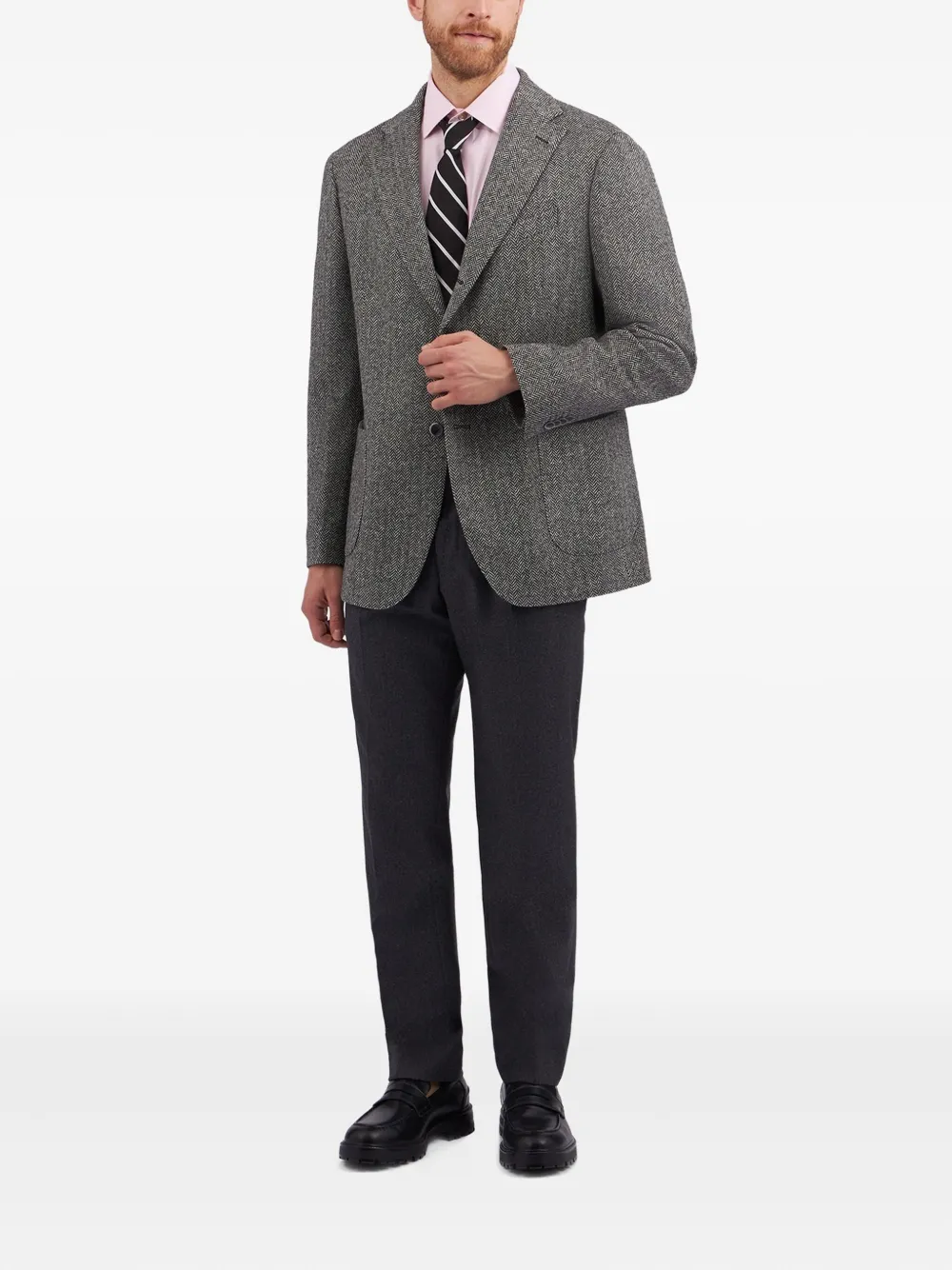 Brooks Brothers Overhemd met lange mouwen en gespreide kraag Roze