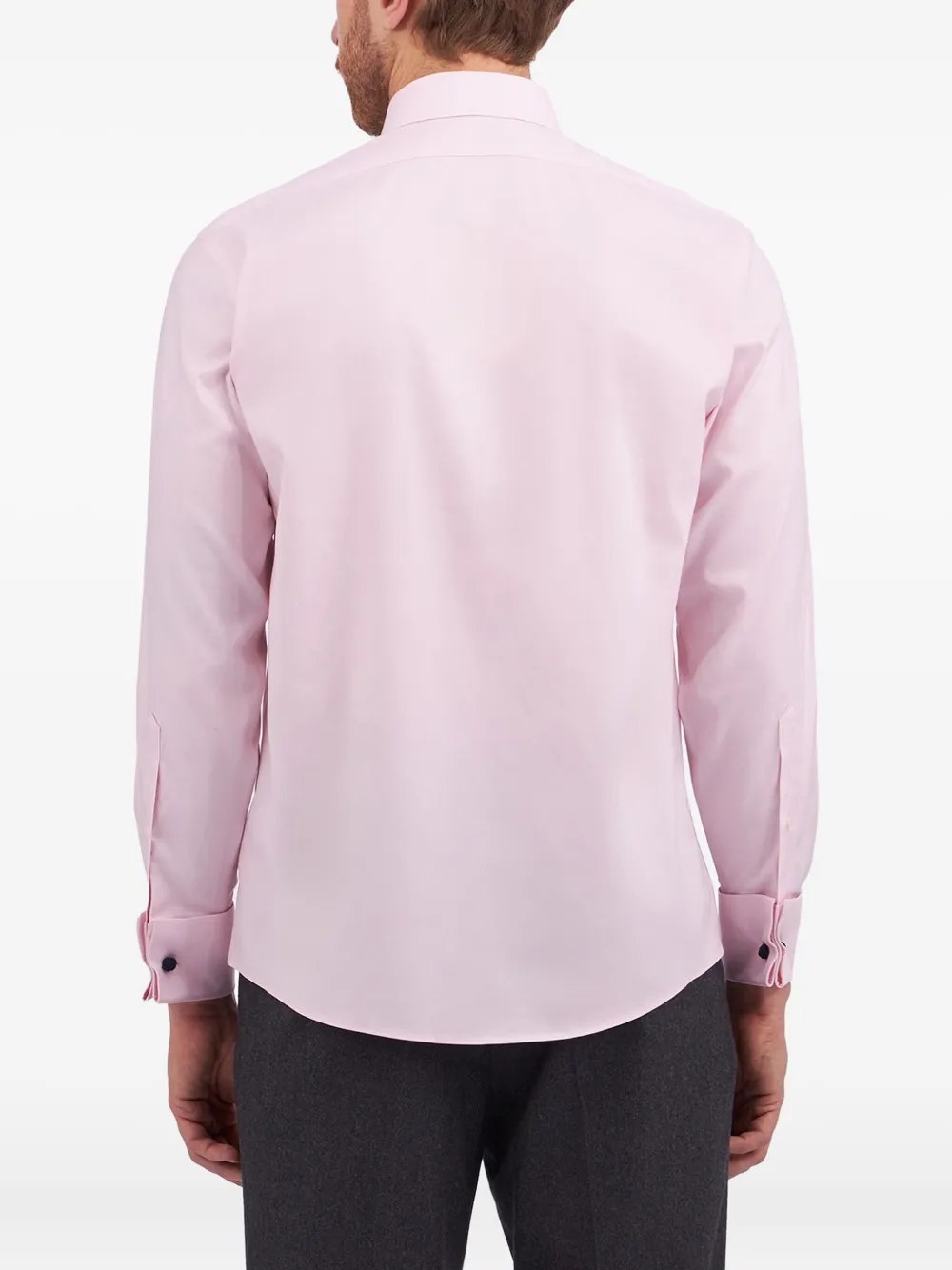 Brooks Brothers Overhemd met lange mouwen en gespreide kraag Roze
