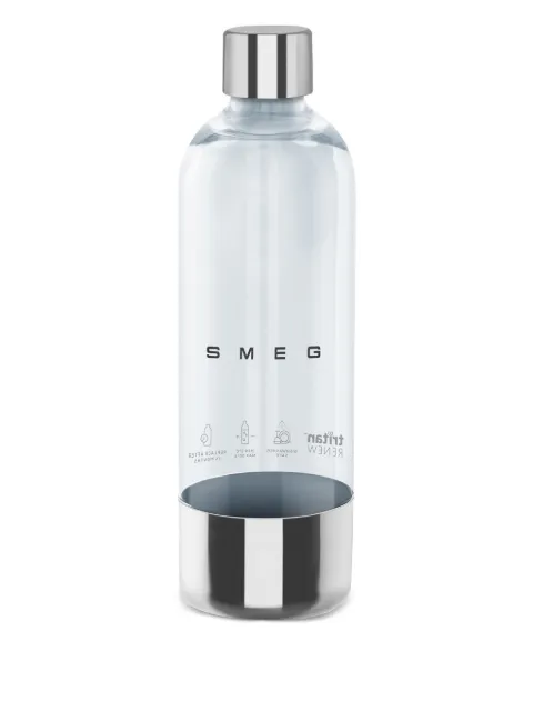 Smeg logo-print bottle for gasification machine