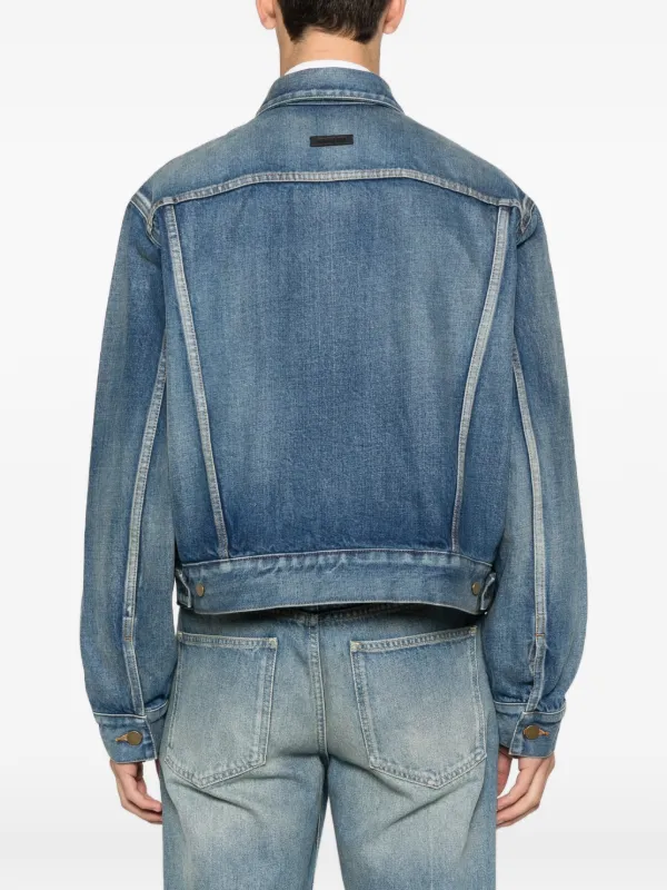 Fear Of God Trucker デニムジャケット | ブルー | FARFETCH JP