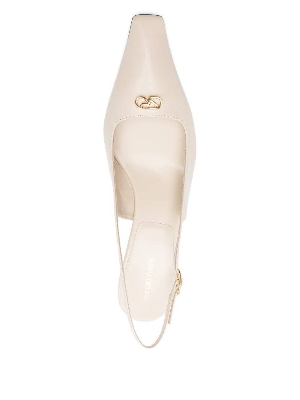 Sergio Rossi slingback pumps Beige