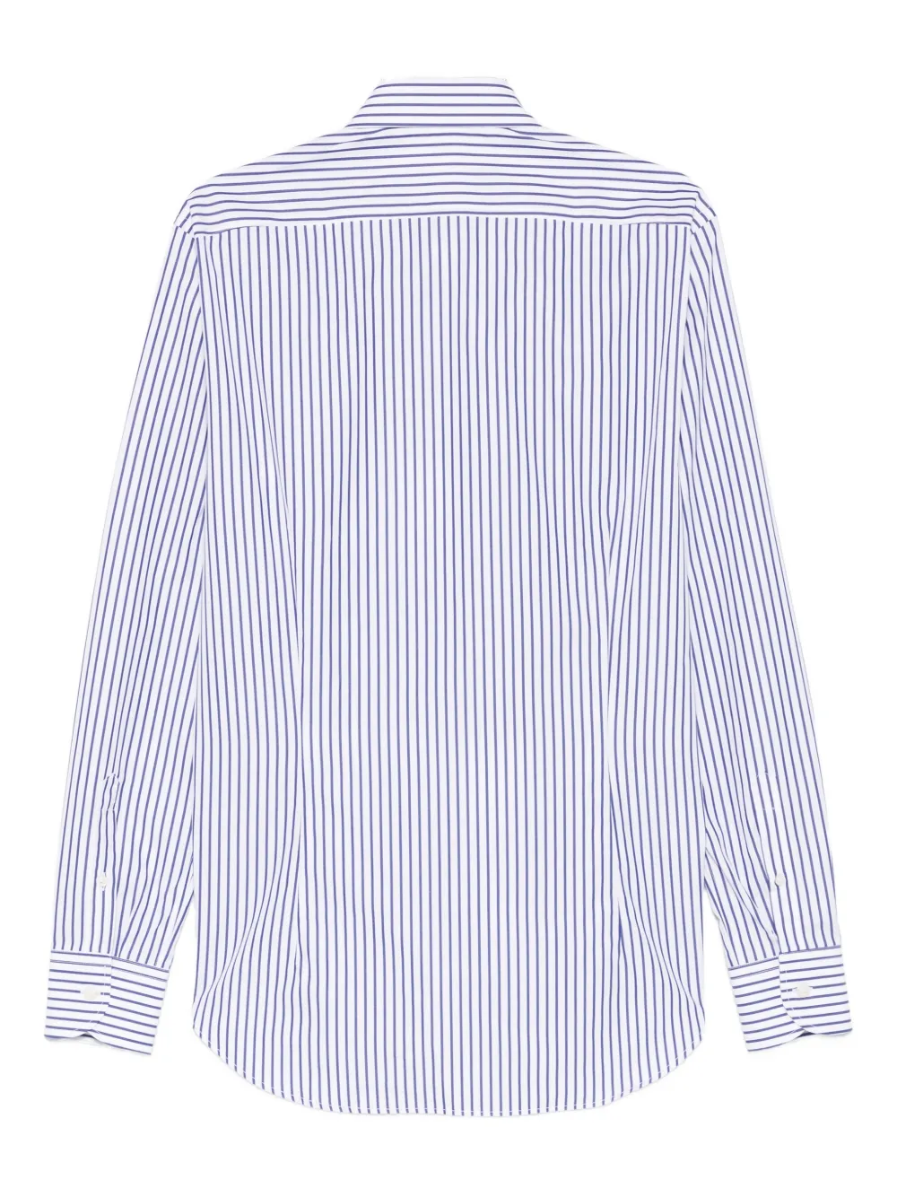 Orian striped-pattern shirt - Wit
