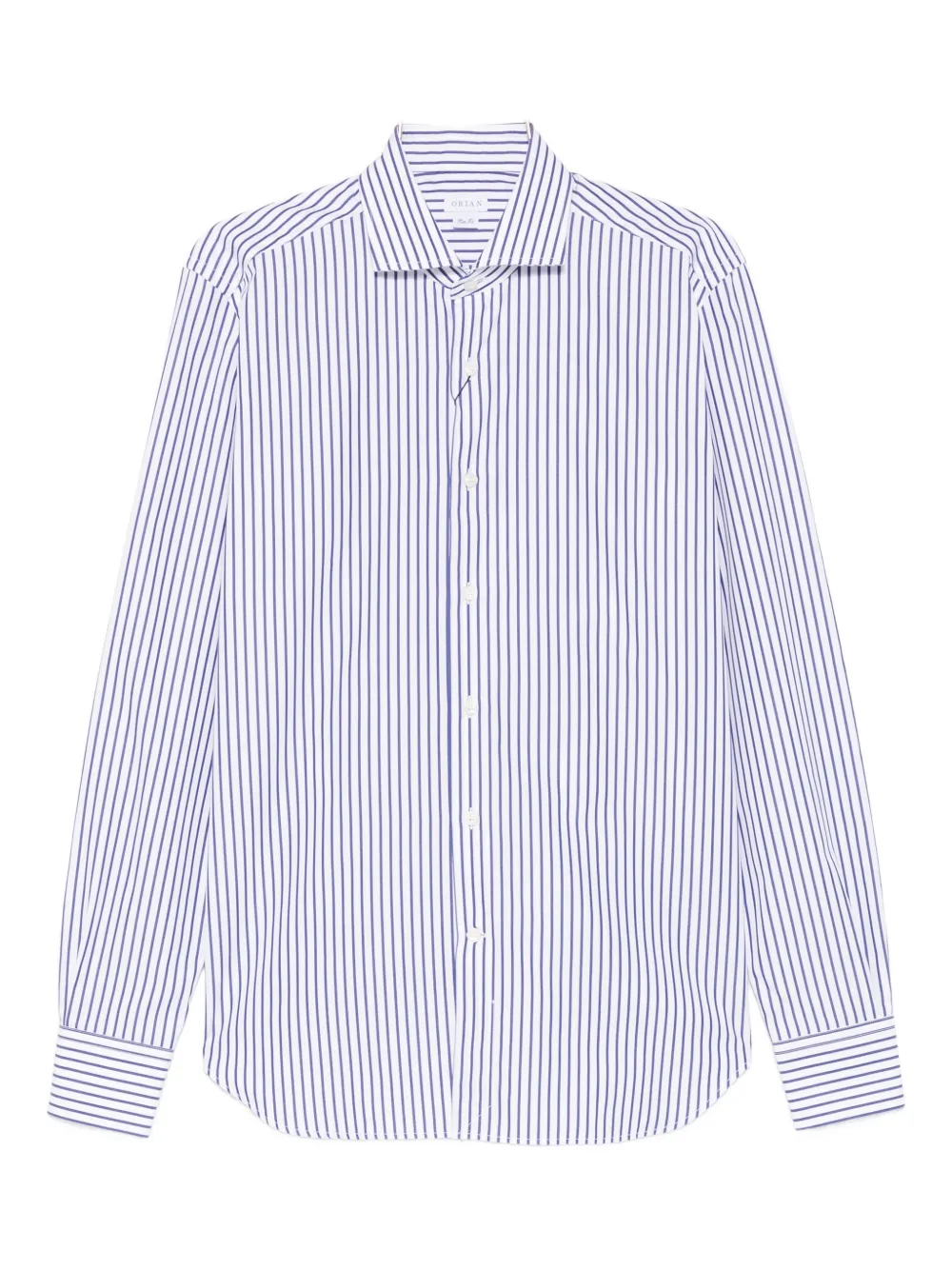 Orian striped-pattern shirt - Bianco