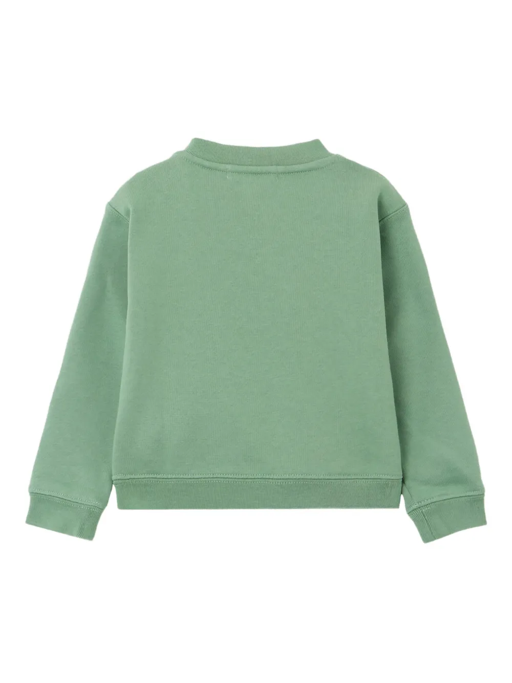 Palm Angels Kids Sweater met gewelfd logo Groen