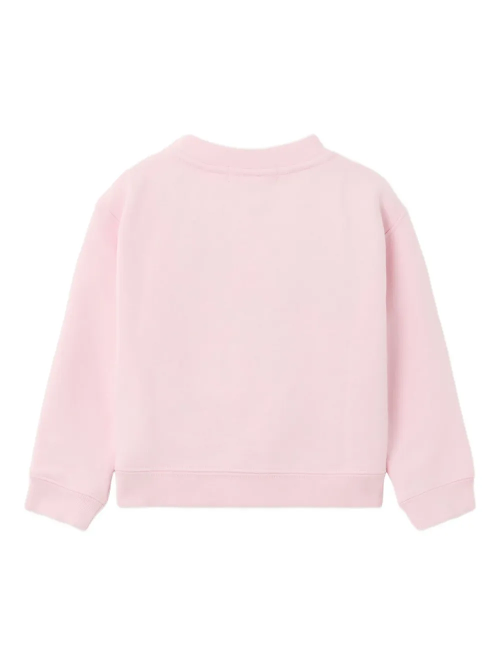 Palm Angels Kids Sweater met ronde hals en beerprint Roze