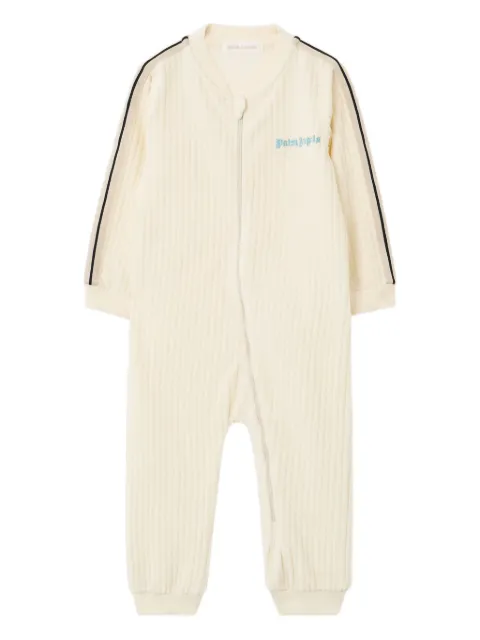 Palm Angels Kids corduroy stripe track babywear