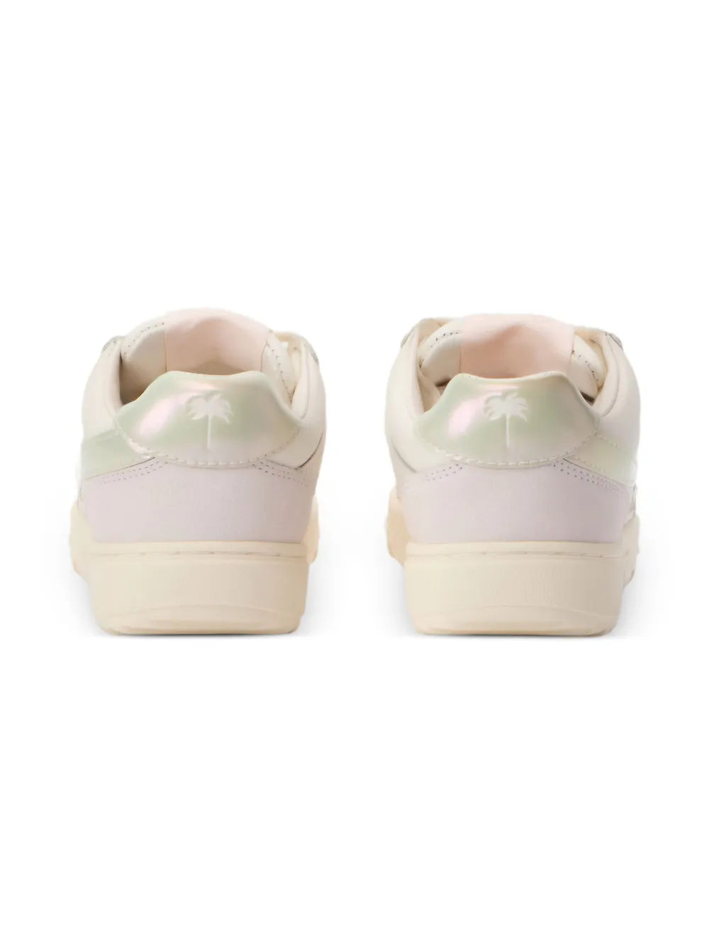 Palm Angels Kids Palm Beach University sneakers Beige