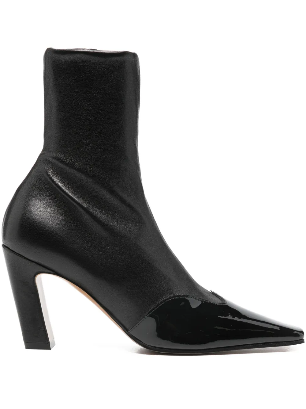 KHAITE botas con puntera en punta y tacón de 85mm | negro | Image 1
