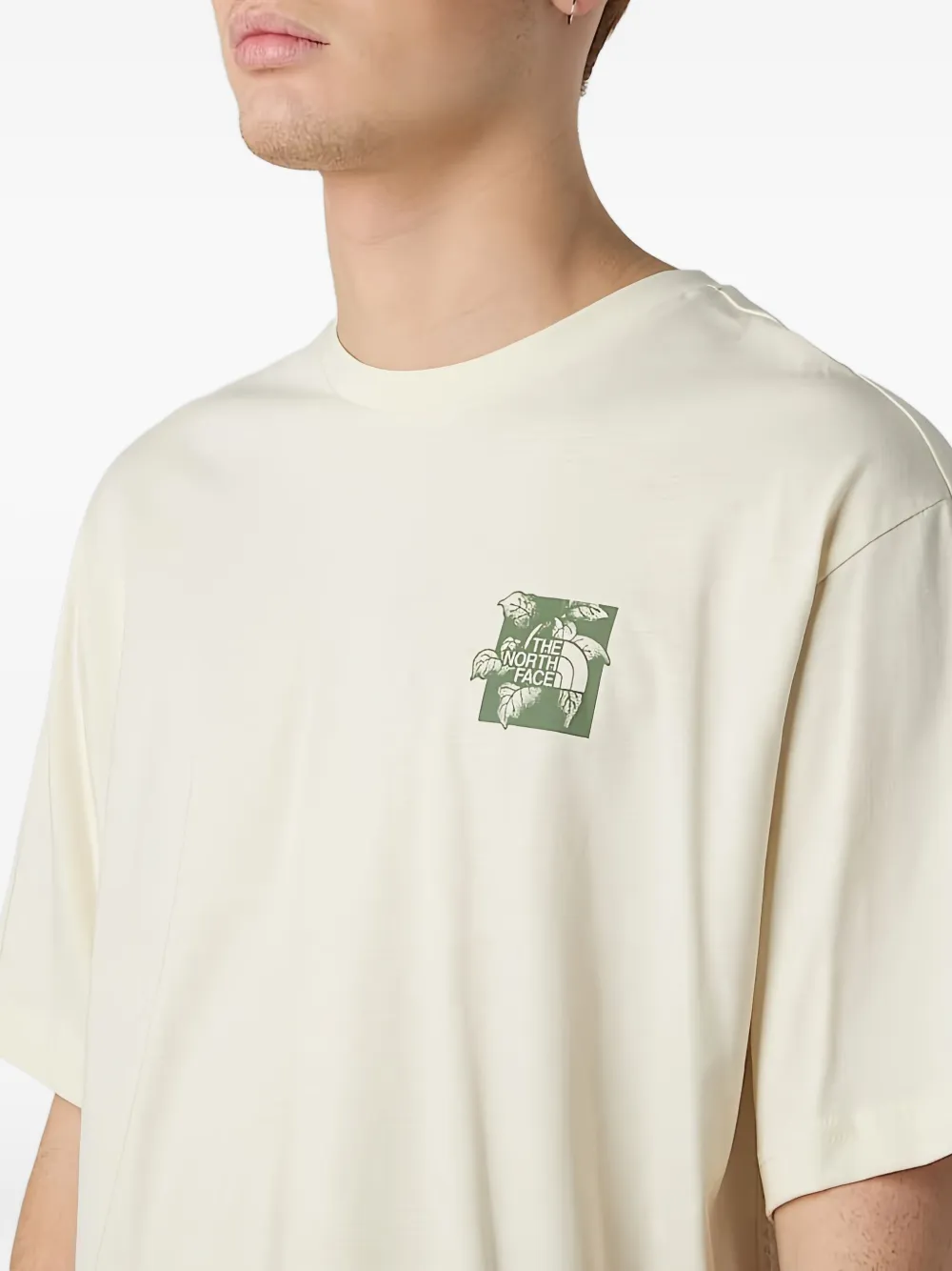 The North Face T-shirt met logoprint - Beige