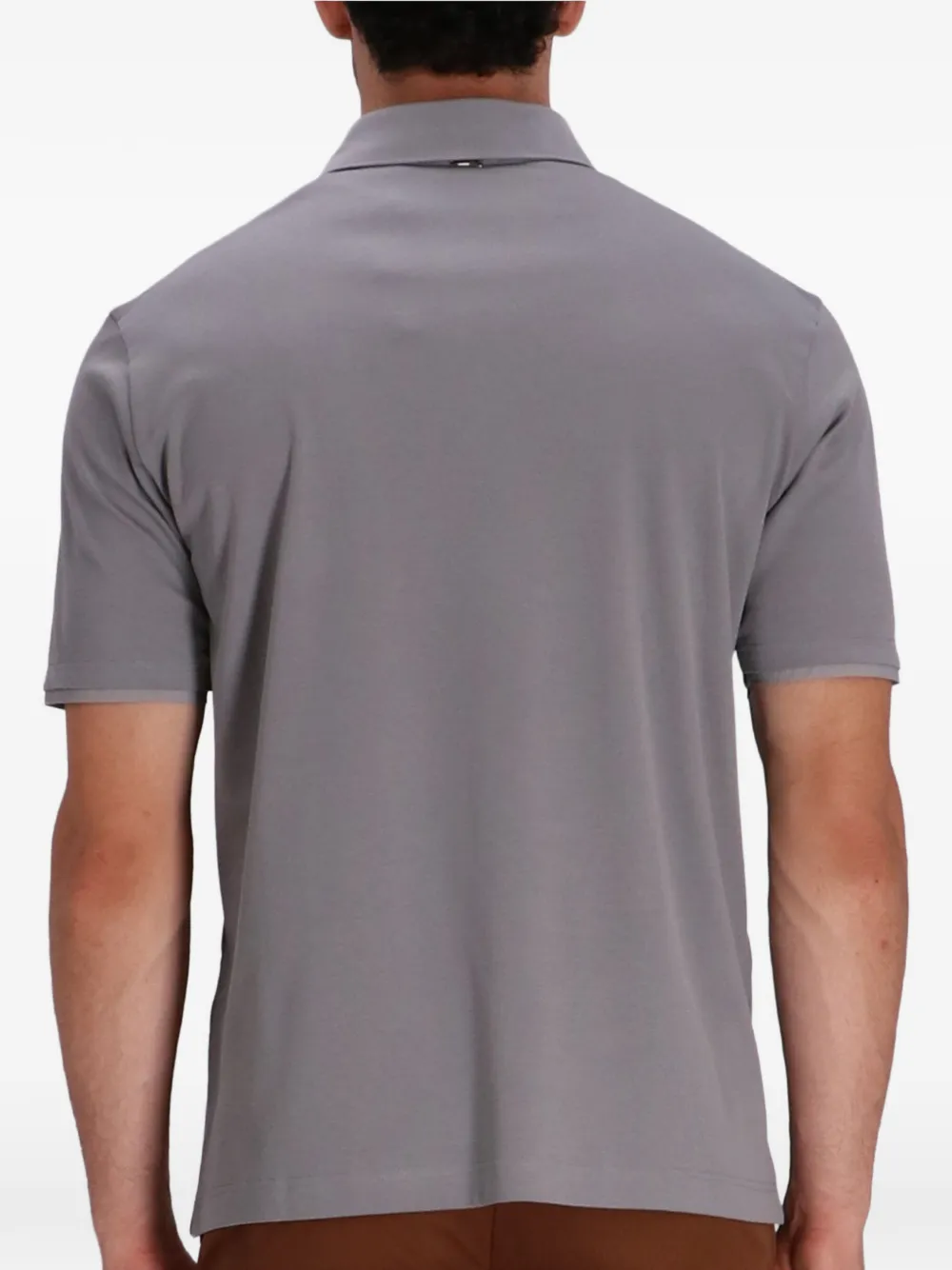 Herno Poloshirt met korte mouwen Grijs
