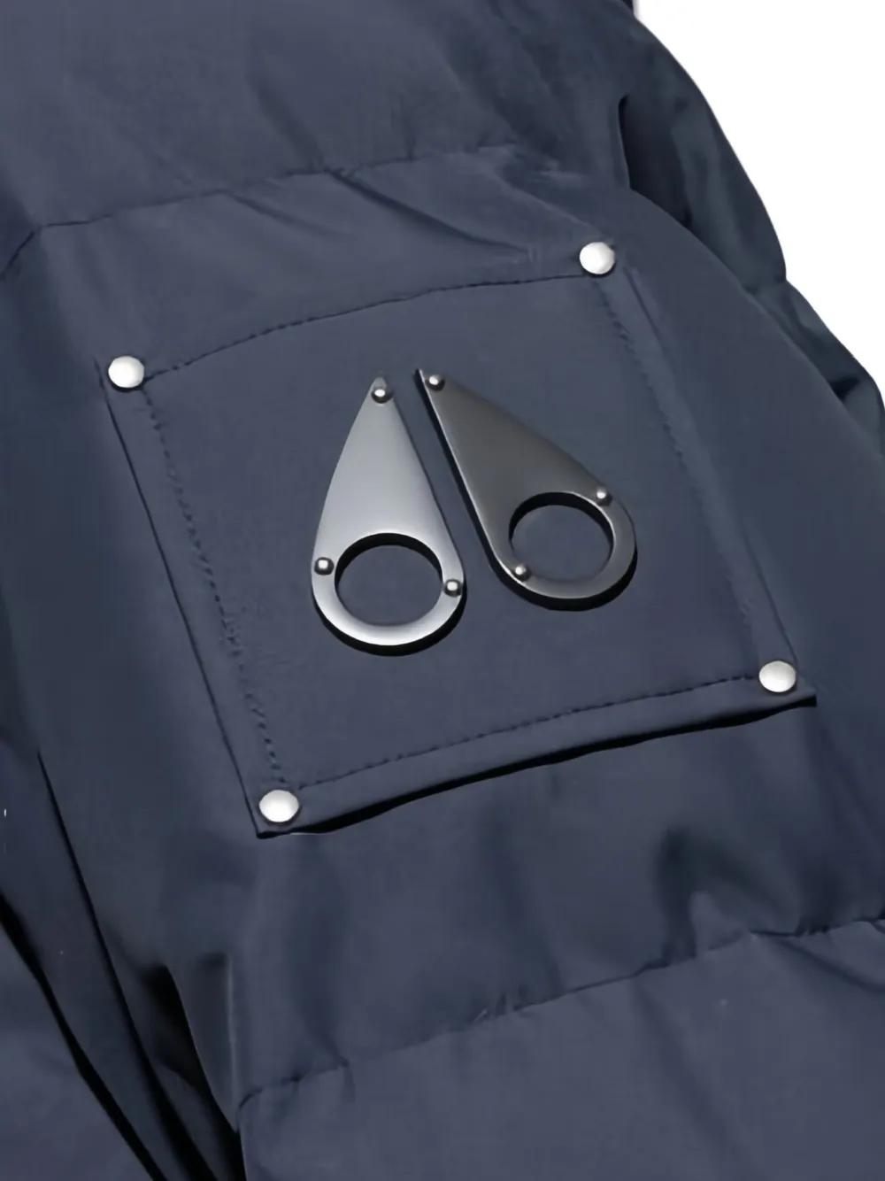 Moose Knuckles Cloud 3q Padded Coat In Blue