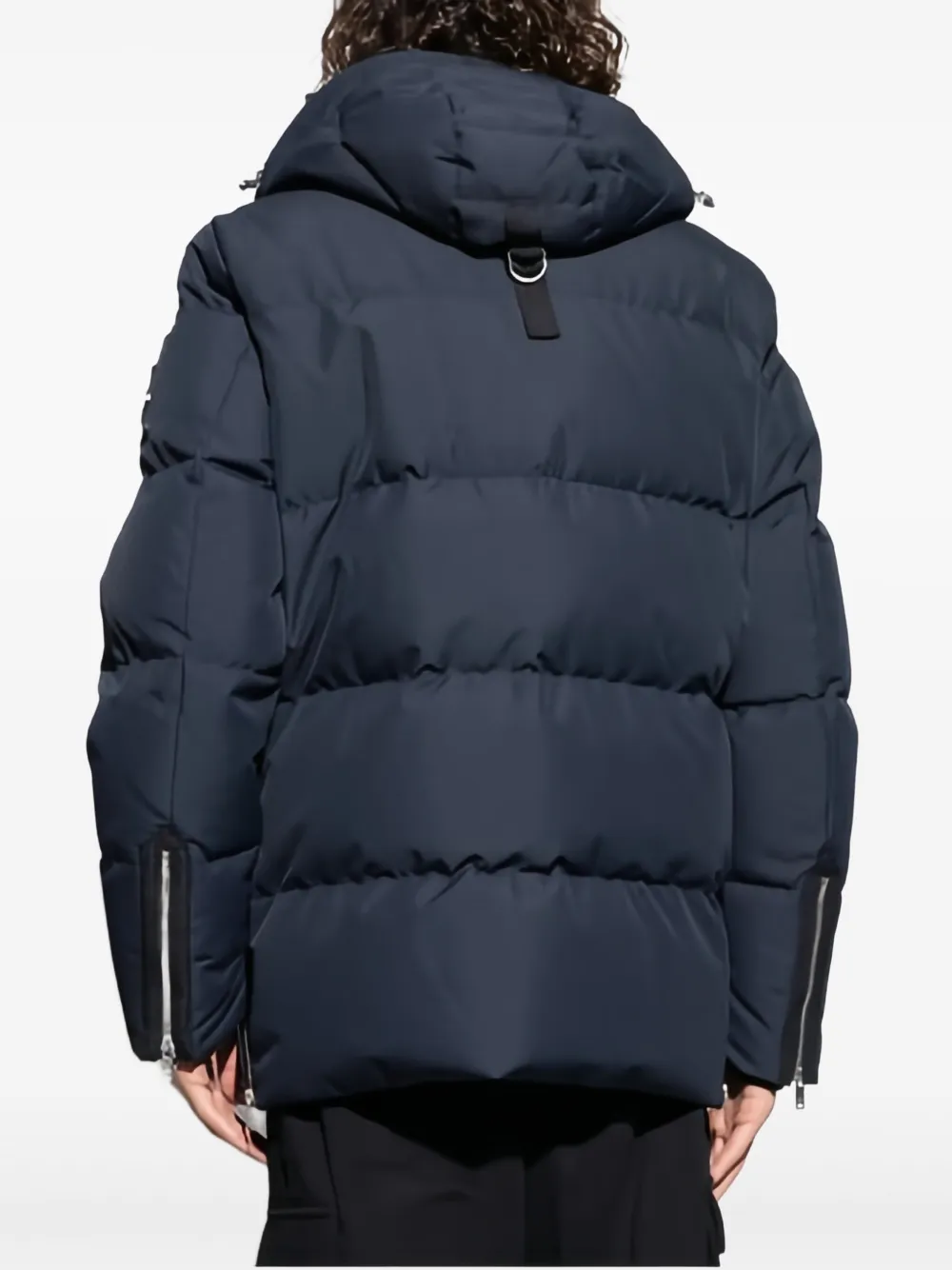 Moose Knuckles Cloud 3Q gewatteerde jas Blauw