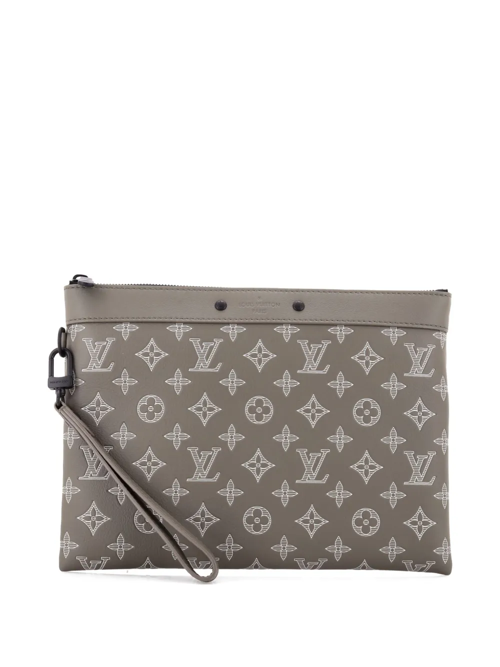 Louis Vuitton Pre-Owned Pochette To-Go Monogram Eclipse Canvas MM pouch | gris | Image 1