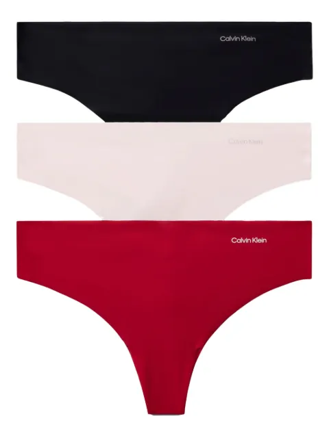 Calvin Klein Underwear pack de tres tangas con logo estampado