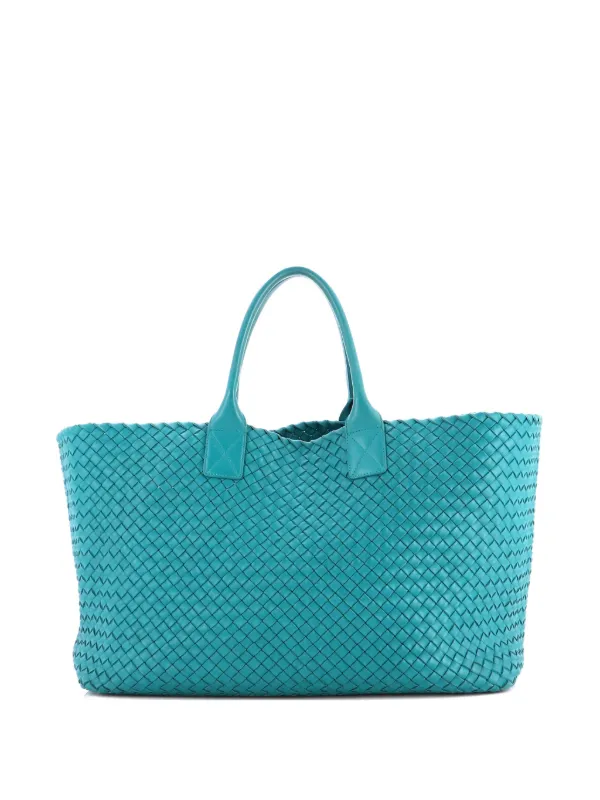Bottega Veneta Pre-Owned Cabat Intrecciato Nappa Medium Tote Bag