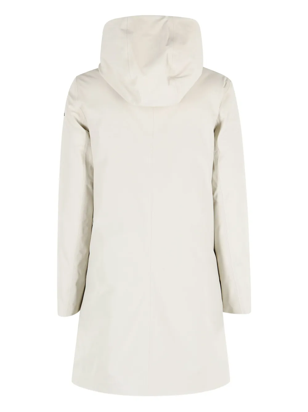 Rrd Montecristo Hooded Coat In White