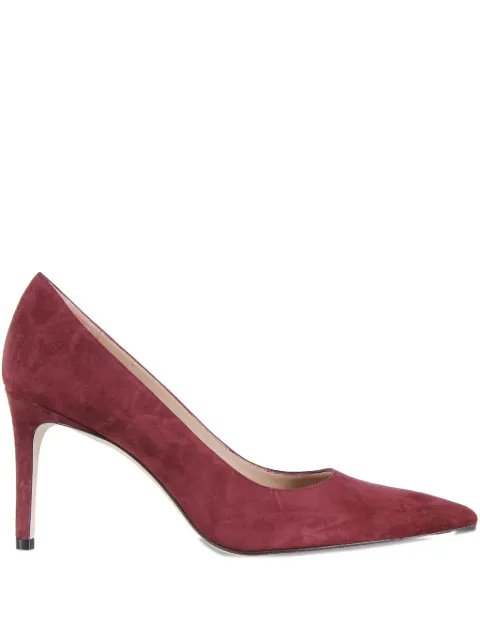 Stuart Weitzman 85mm pointed-toe heeled pumps