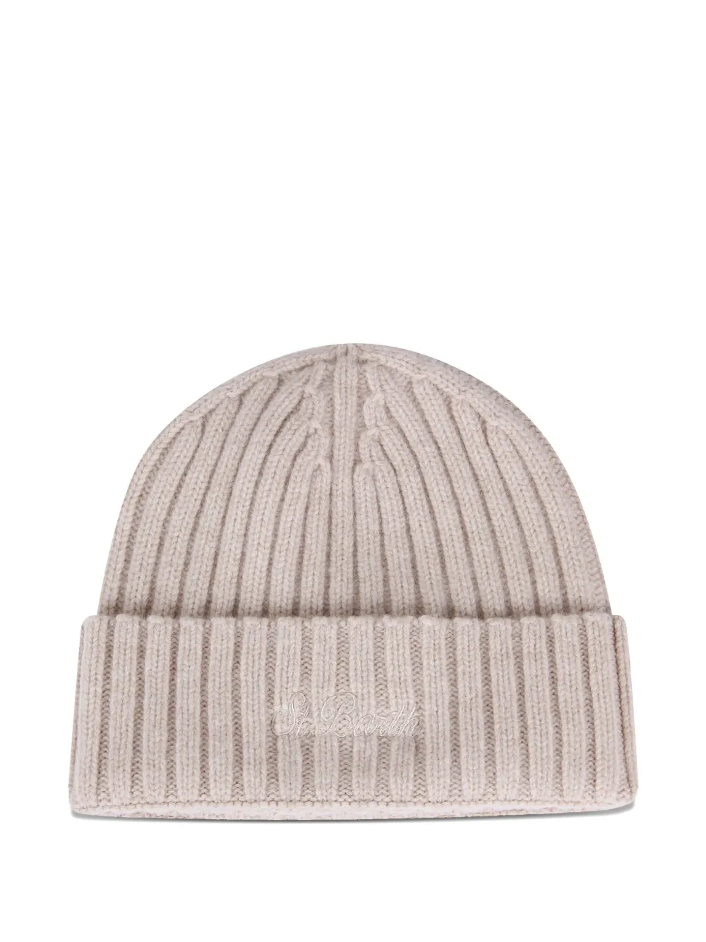 MC2 Saint Barth Christmas Box beanie hat and clutch bag set - Beige