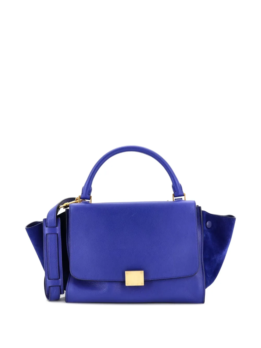 Celine Pre-Owned Trapeze Bag Leather Small satchel - ブルー Celine Pre-Owned Trapeze Bag Leather Small satchel - ブルー