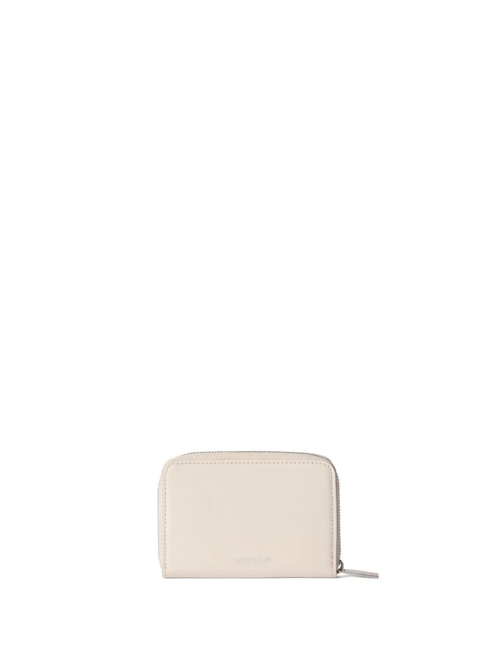 Off-White Jitney coin purse - Beige