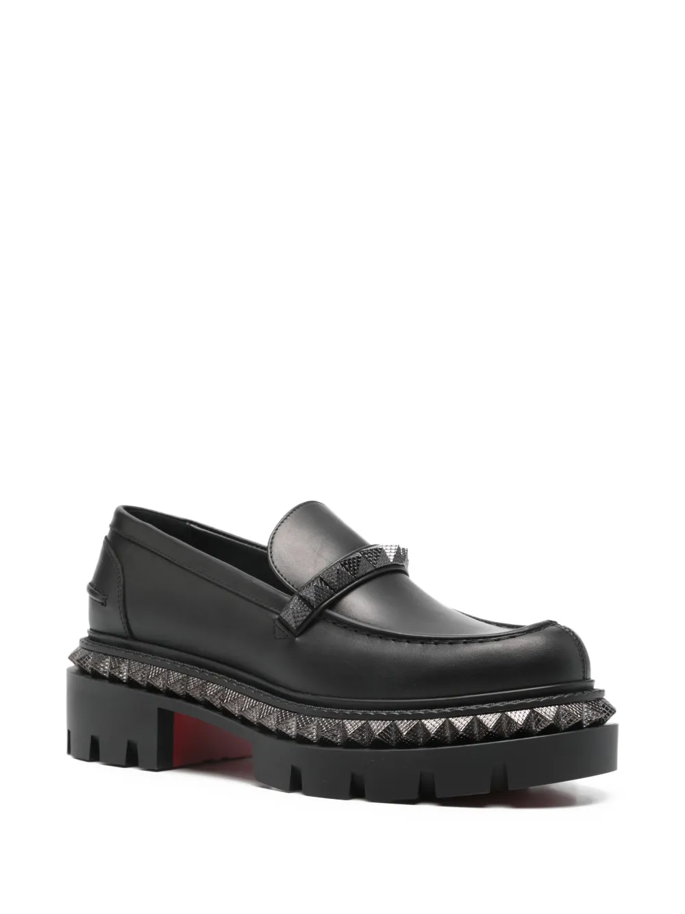 Christian Louboutin 50mm studded platform loafers | Image 2
