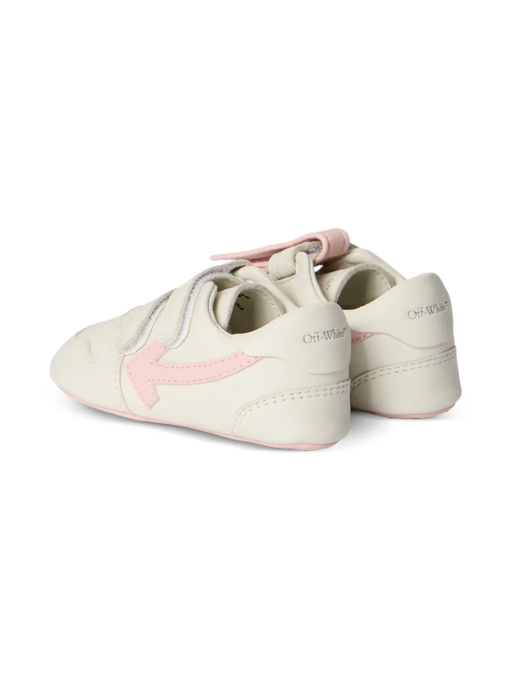 Off-White Kids Mini Out Of Office sneakers met Arrows-patroon Beige
