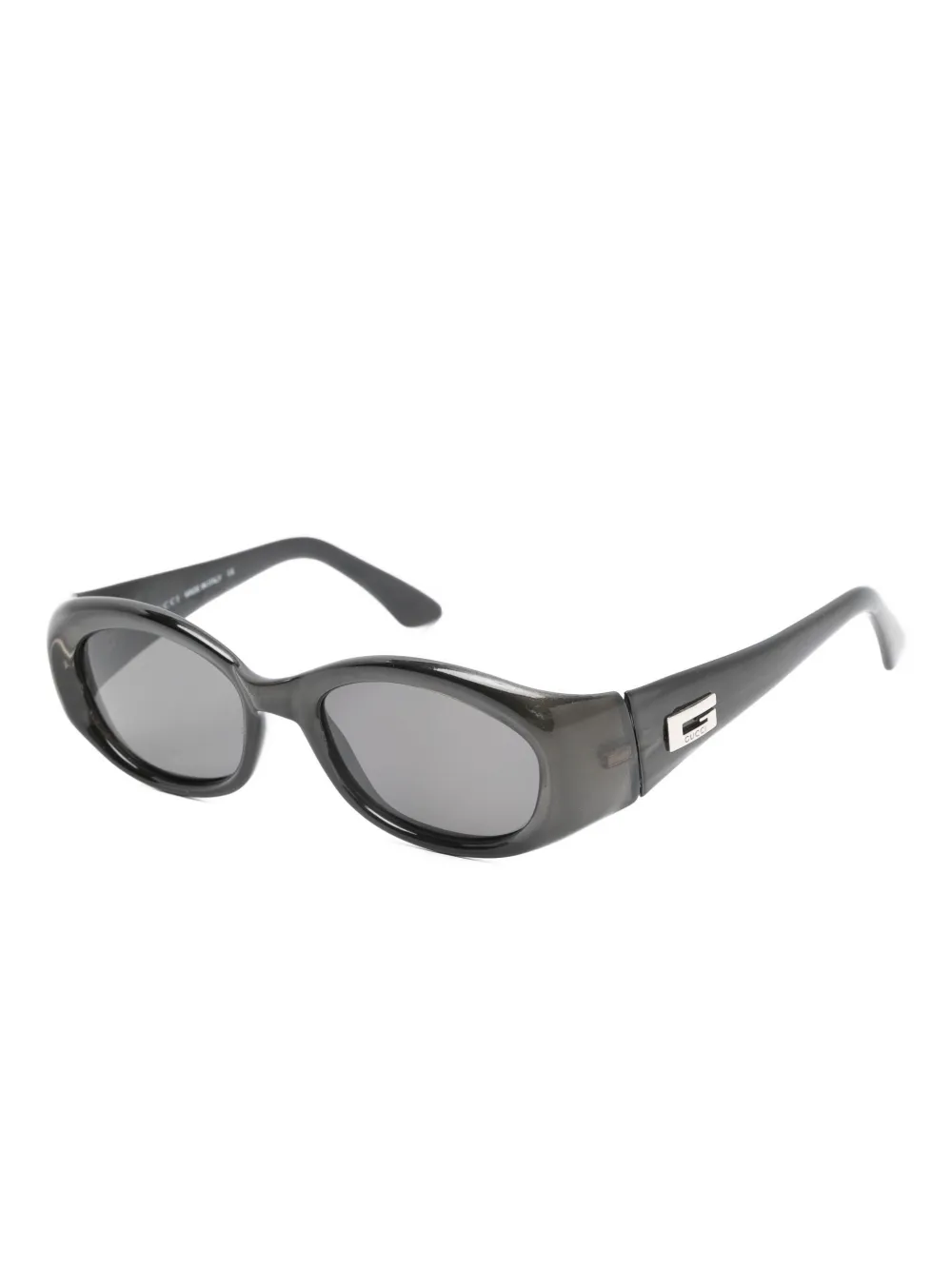 Gucci Pre-Owned oval-frame sunglasses | Men | Image 2