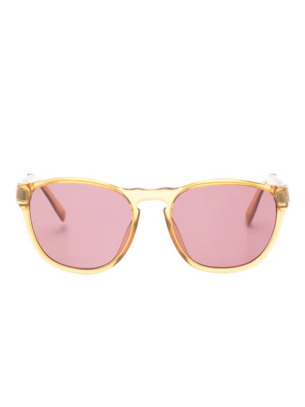 Dior Pre-owned Geometric-frame Sunglasses in Yellow
