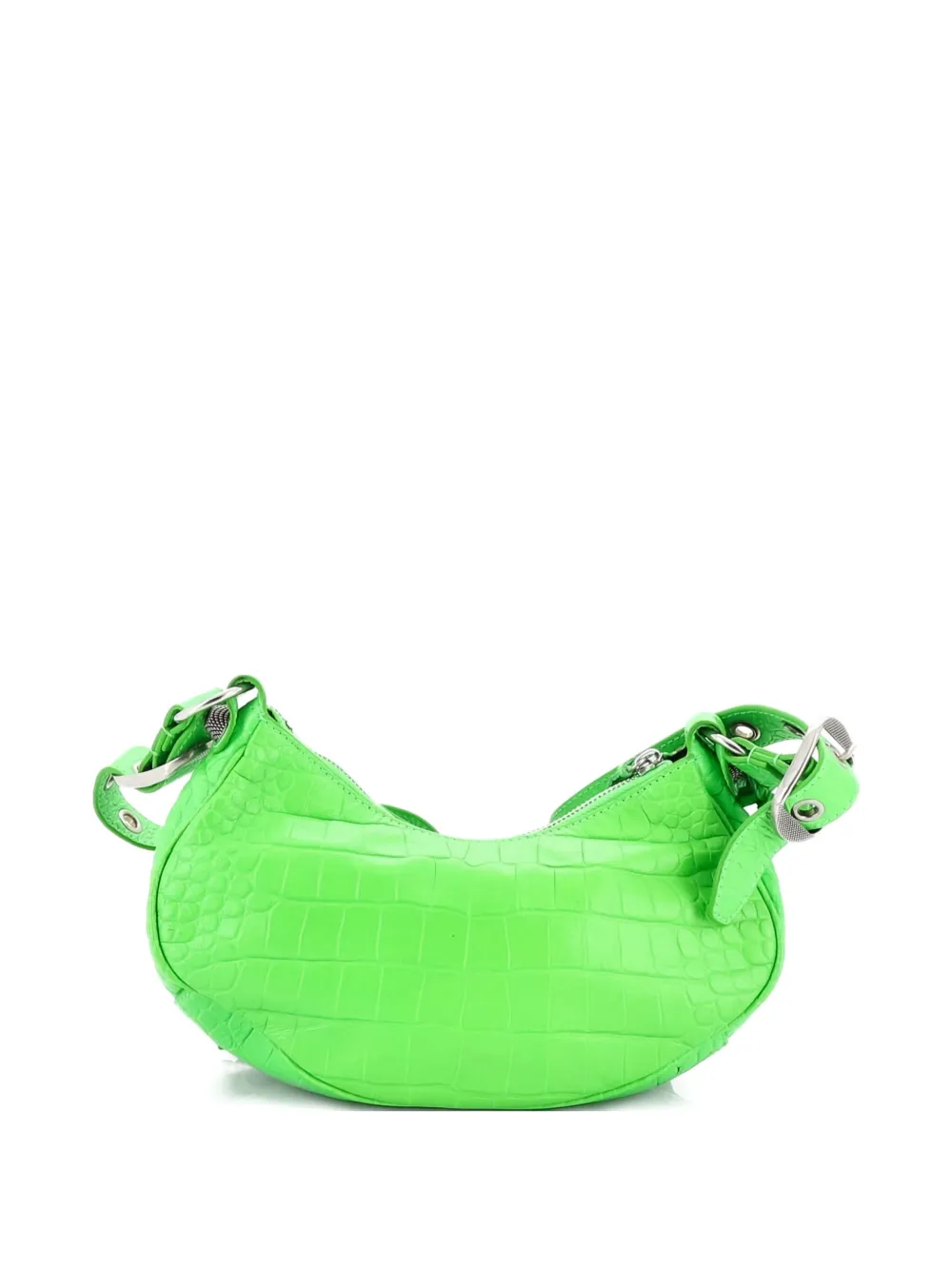 Pre-owned Balenciaga Le Cagole Giant Studs Shoulder Bag Leather Xs Hobo Bag