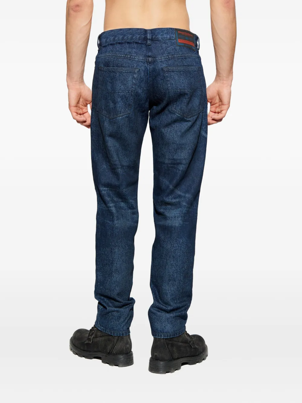 Diesel 2023 D-Finitive jeans met knopen Blauw