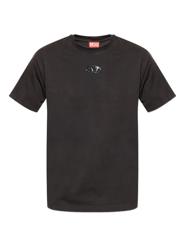 Diesel Camiseta T-Norm V9 Com Logo | Preto | FARFETCH BR